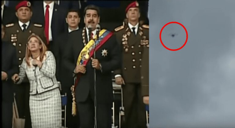 Drones with a 2.2-pound payload of C-4 plastic explosive toward Maduro – Could have been avoided