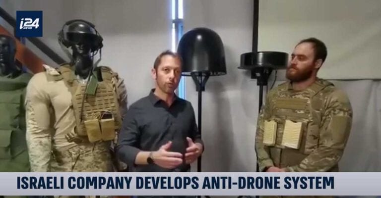 SKYLOCK Anti Drone Wearable Solutions On i24 NEWS